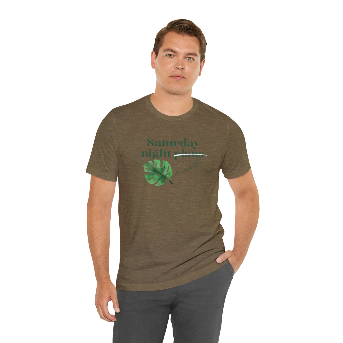 Saturday Night Plants Unisex Jersey Short Sleeve