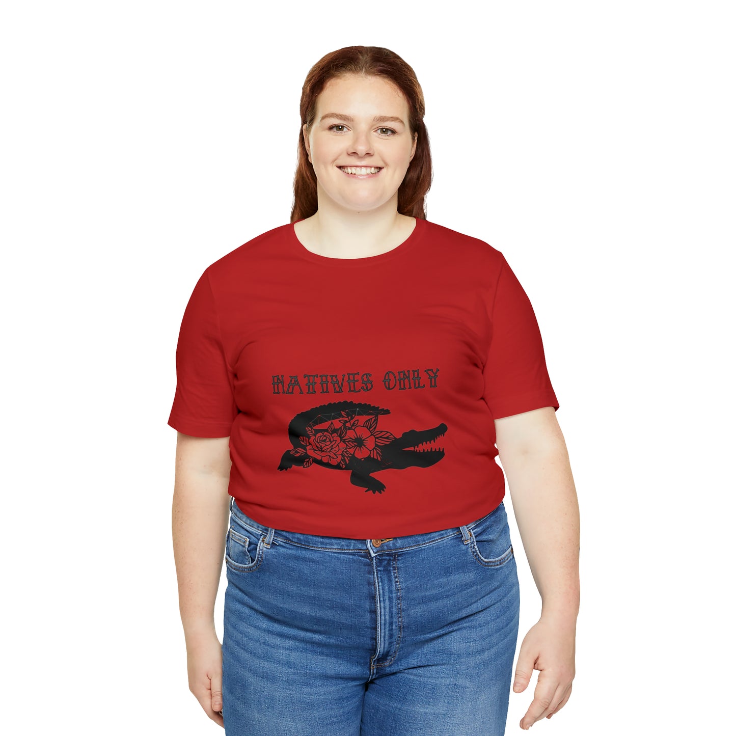 Natives Only Alligator Unisex Jersey Tee