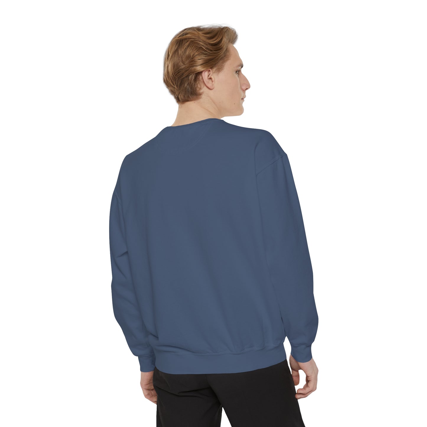 Plants & Cats Are All I Need Unisex Garment-Dyed Crewneck