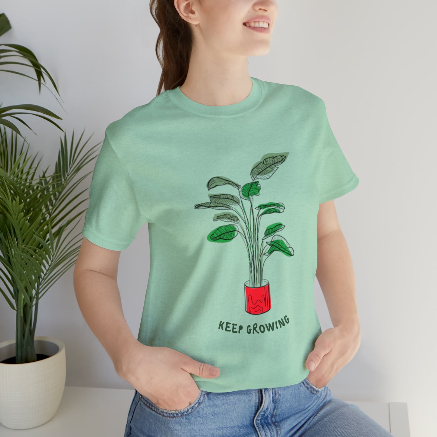 Keep Growing Unisex Jersey Short Sleeve