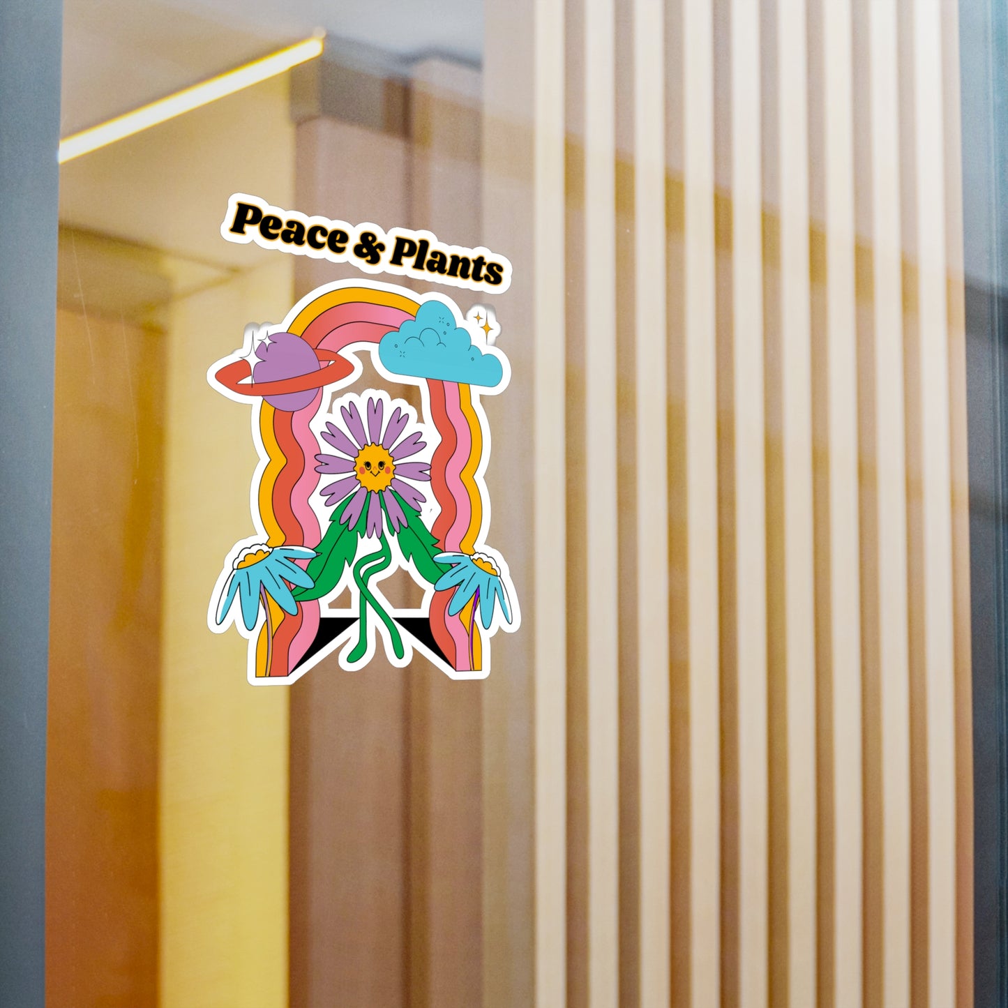 Peace & Plants Vinyl Decals