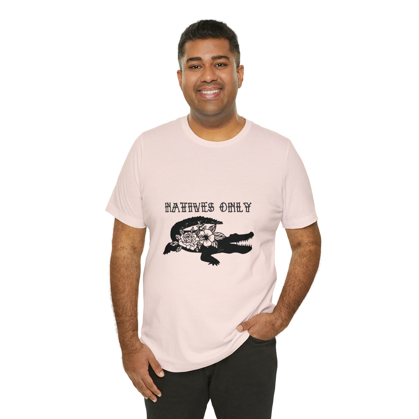 Natives Only Alligator Unisex Jersey Tee