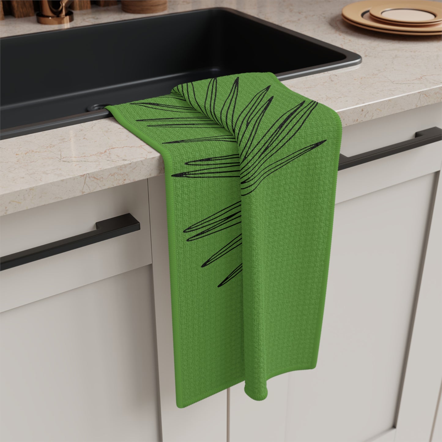 Palm Leaf Tea Towel