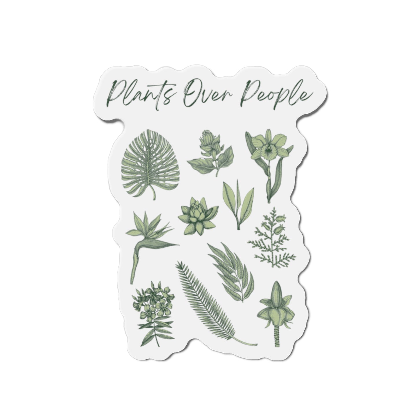 Plants Over People Magnets