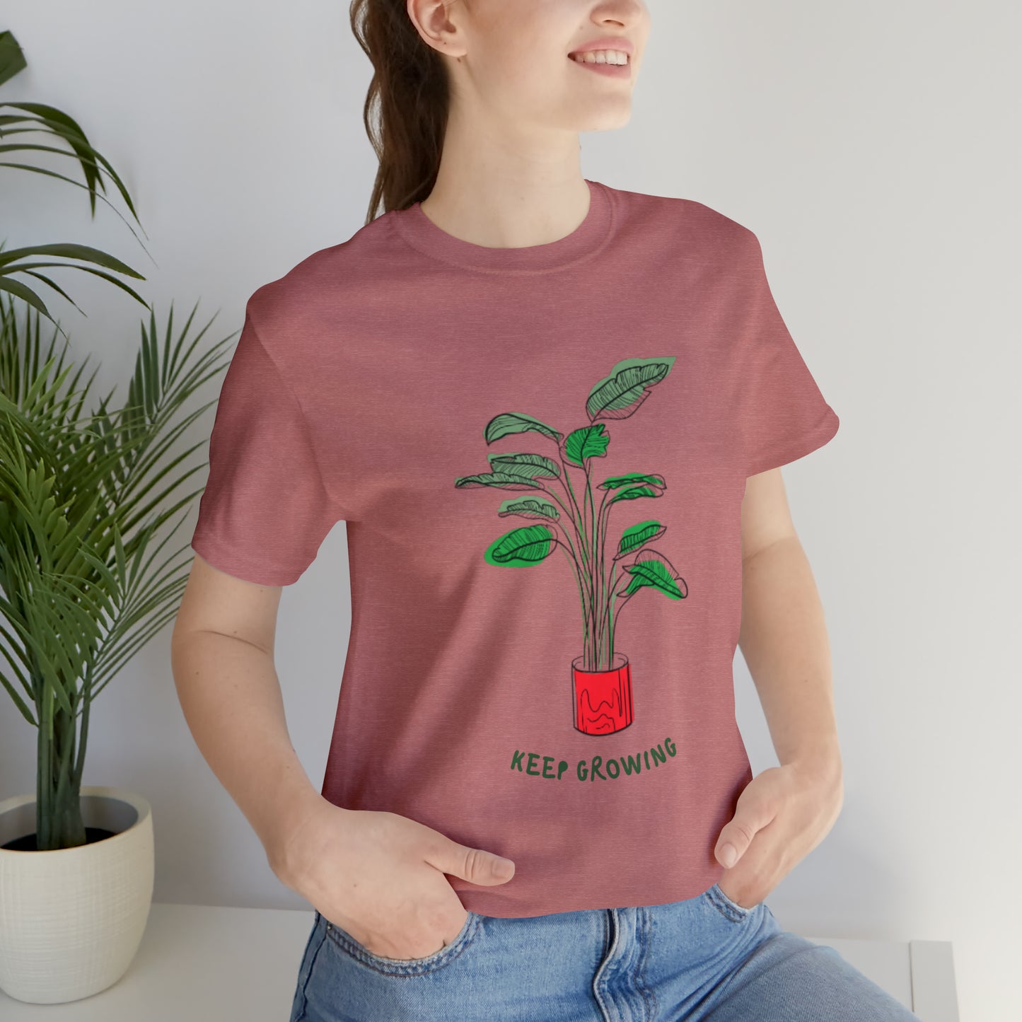 Keep Growing Unisex Jersey Short Sleeve