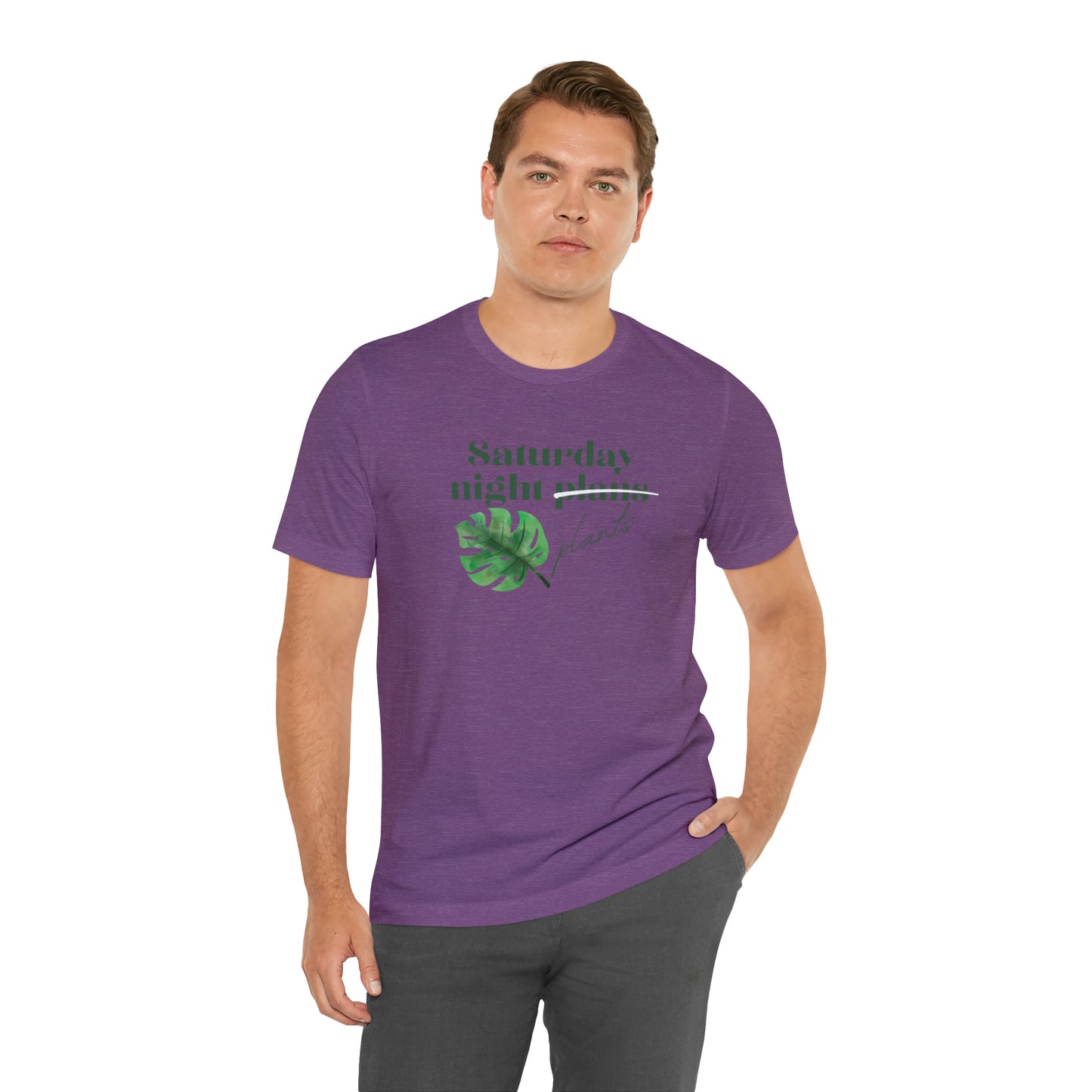 Saturday Night Plants Unisex Jersey Short Sleeve