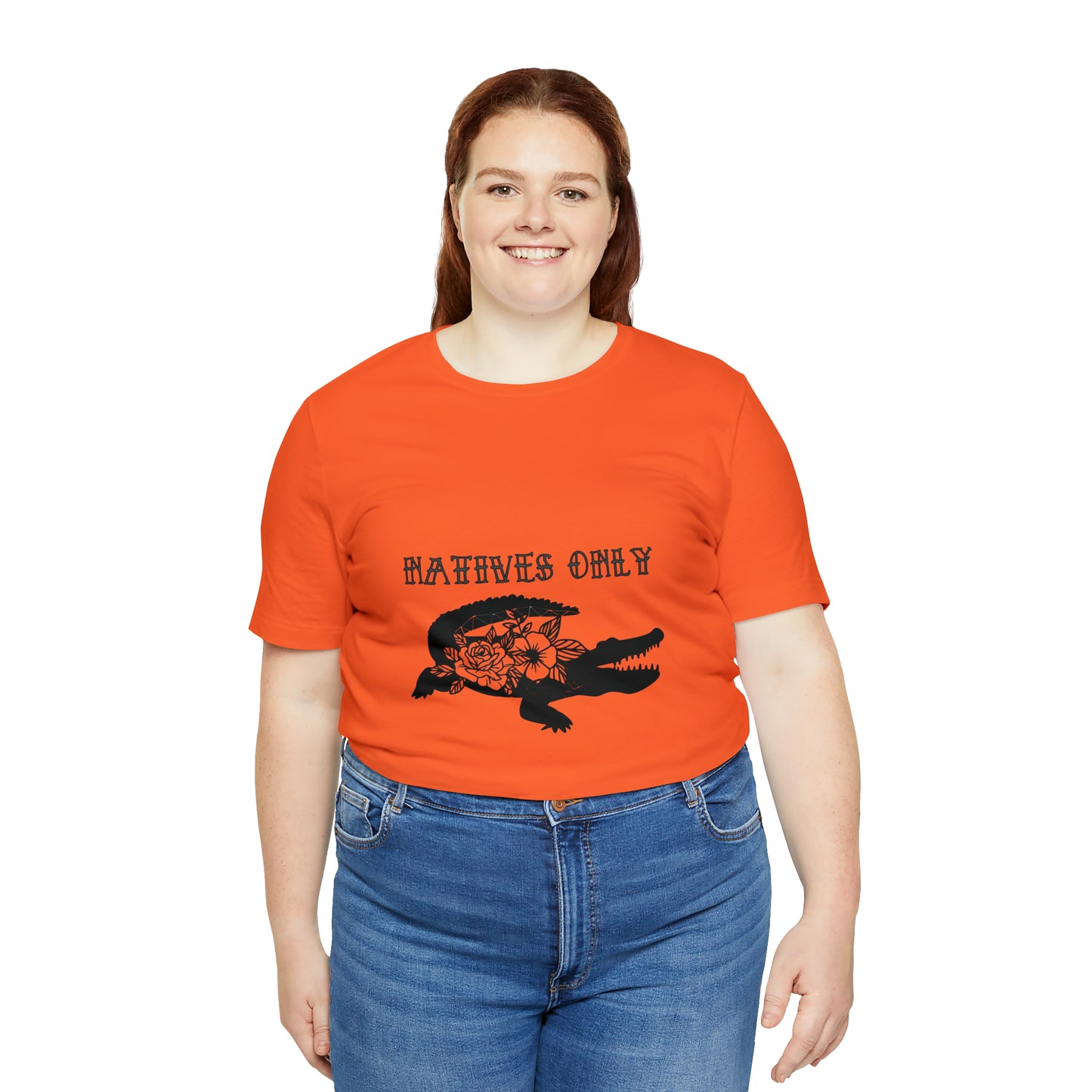 Natives Only Alligator Unisex Jersey Tee