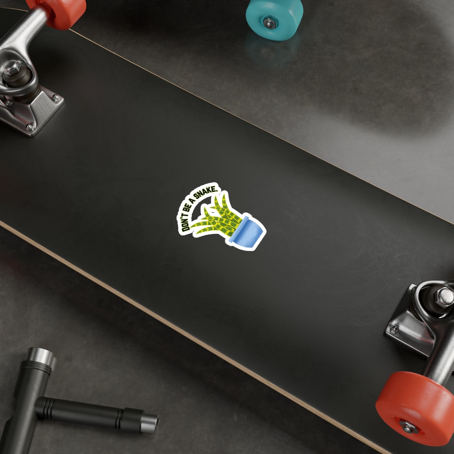 Don't Be A Snake Vinyl Decals