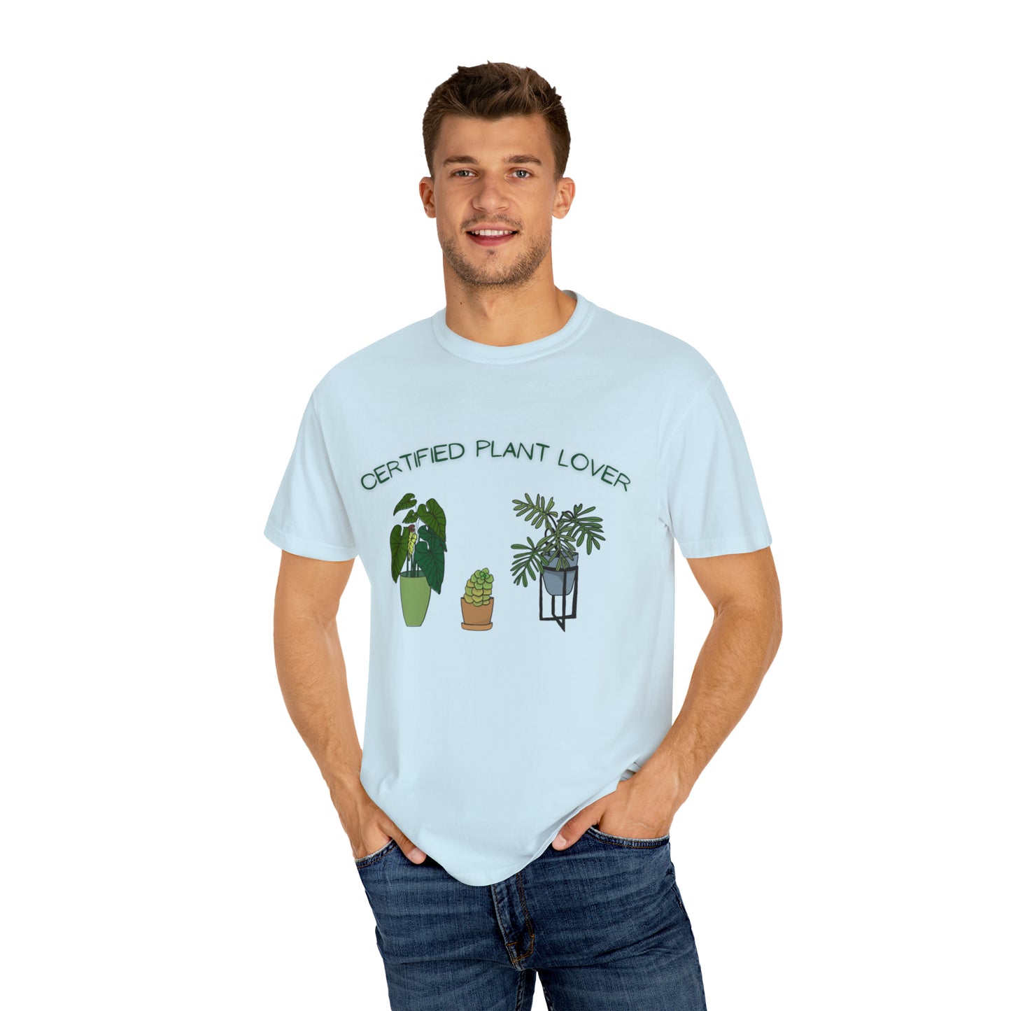 Certified Plant Lover Unisex Garment-Dyed T-shirt
