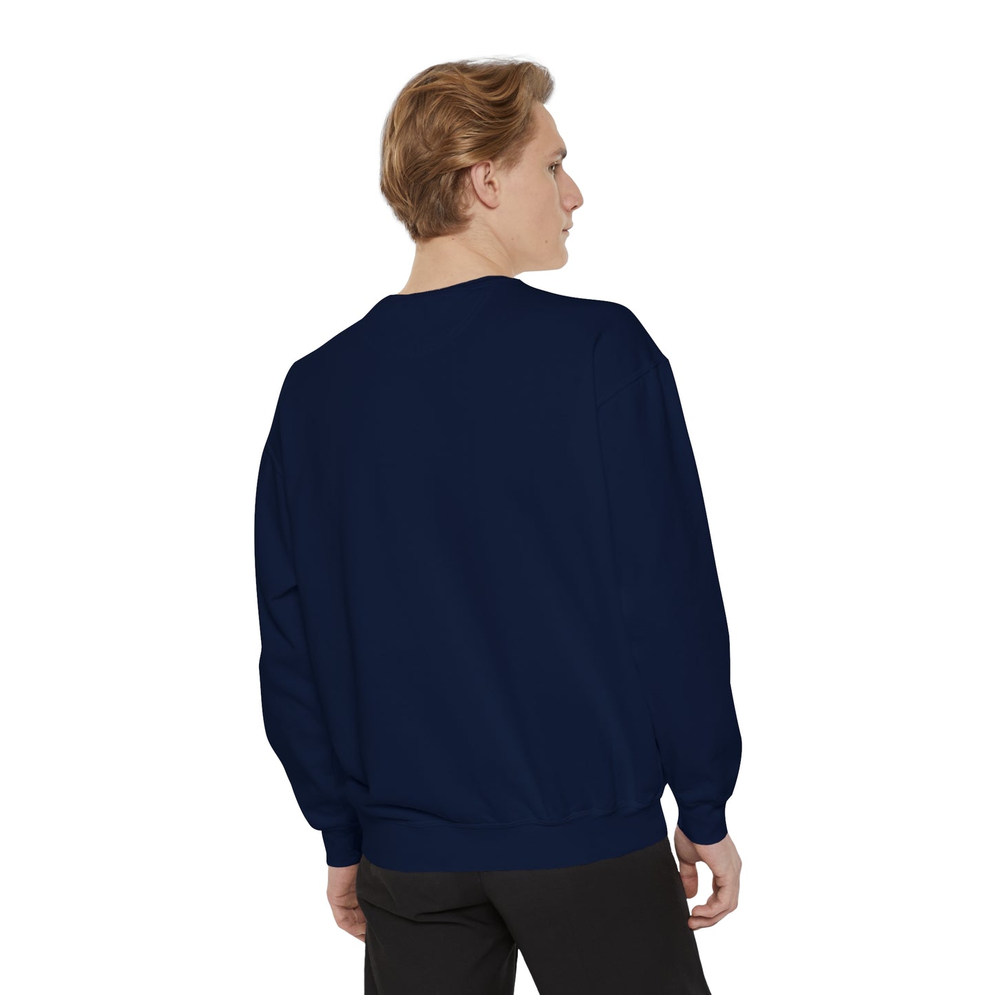 Plants & Cats Are All I Need Unisex Garment-Dyed Crewneck