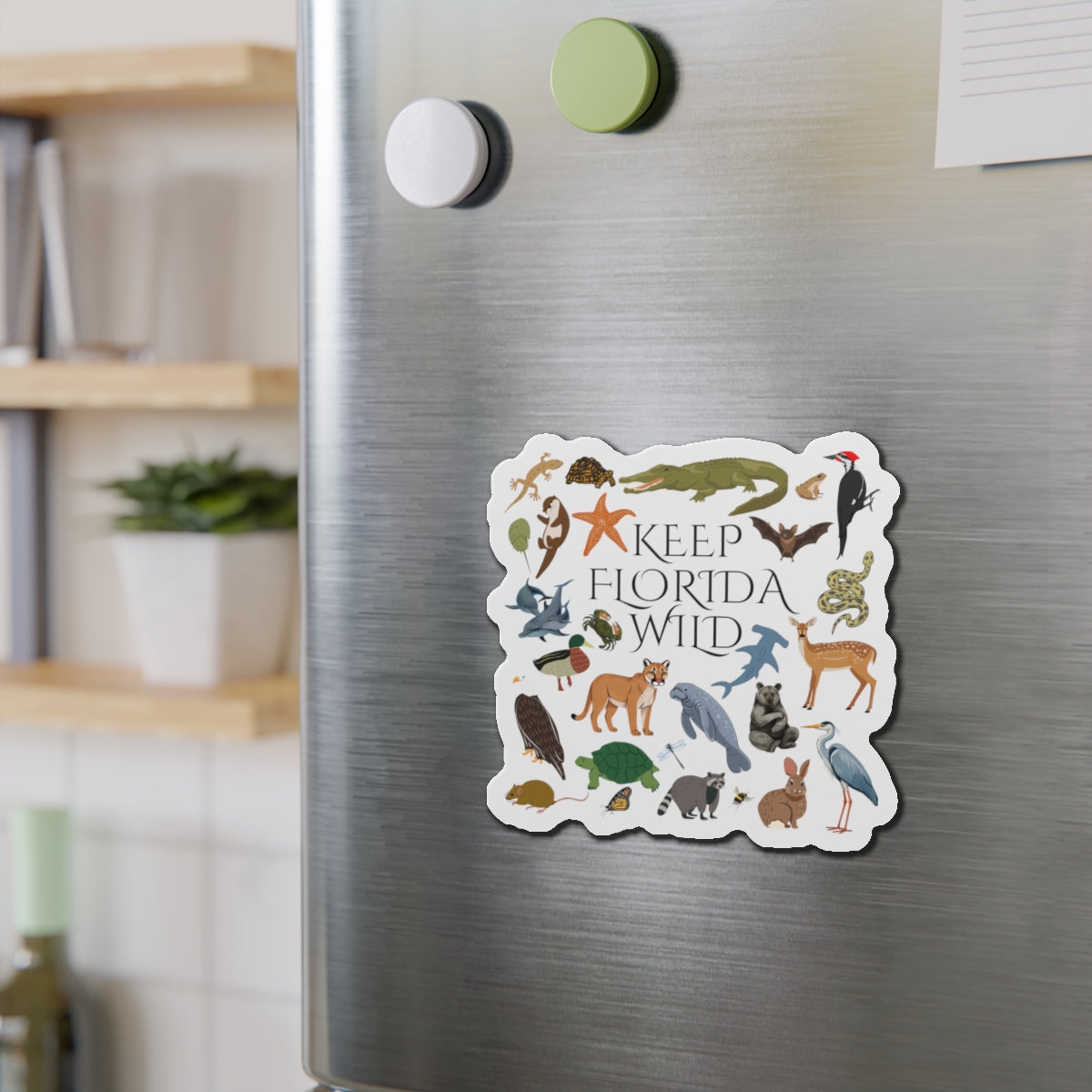 Keep Florida Wild Magnets