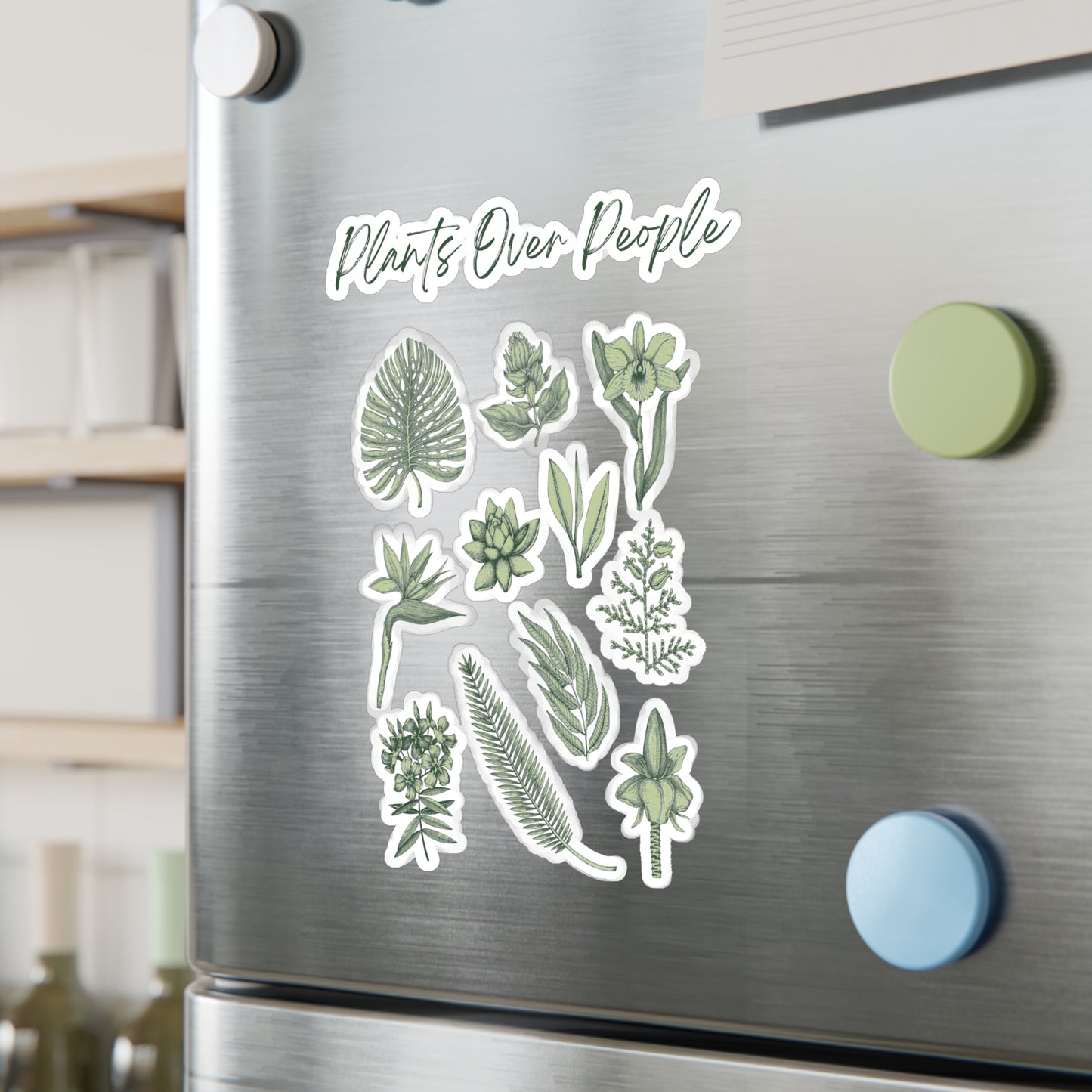 Plants Over People Vinyl Decals