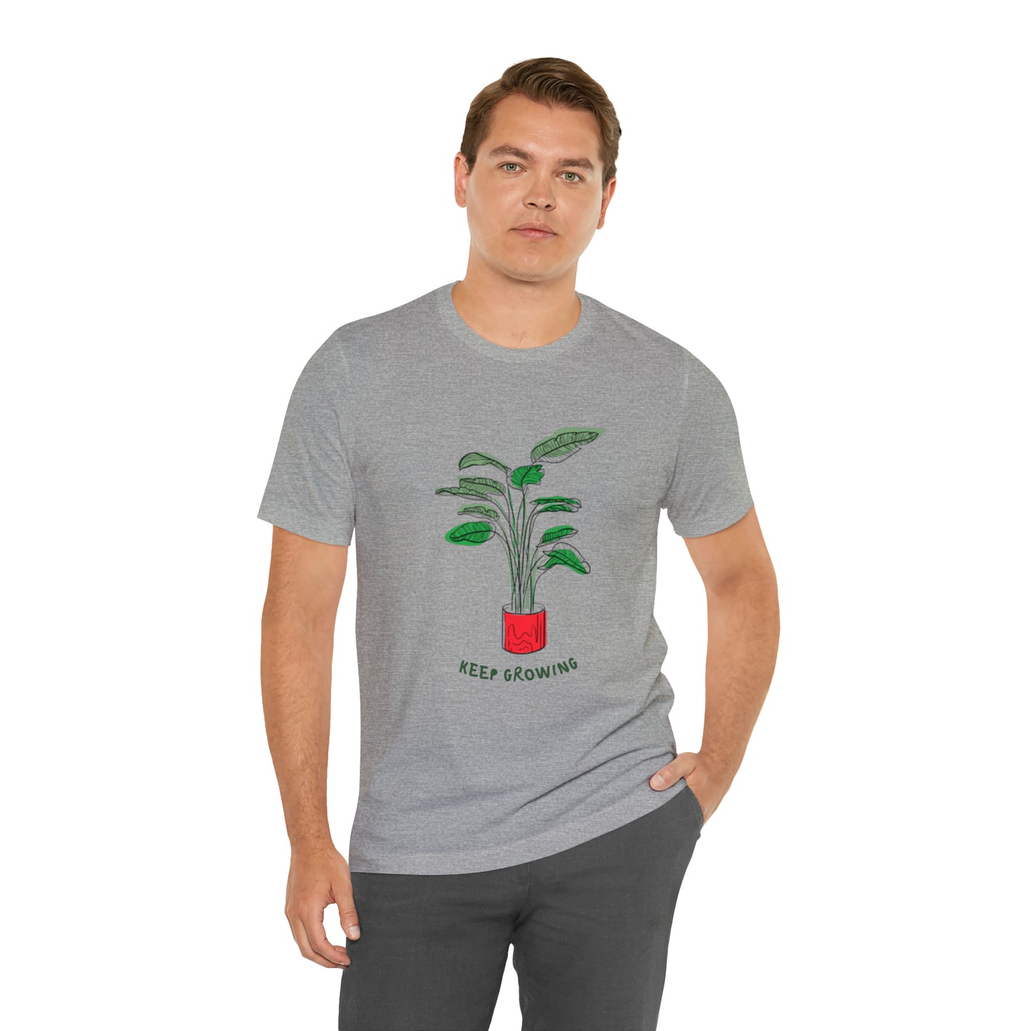 Keep Growing Unisex Jersey Short Sleeve