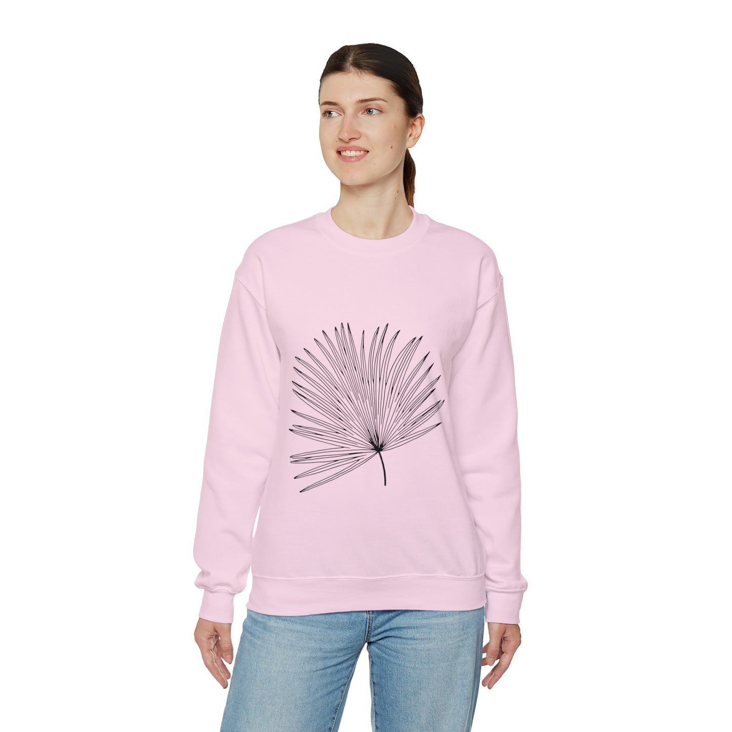 Palm Leaf Unisex Crewneck Sweatshirt