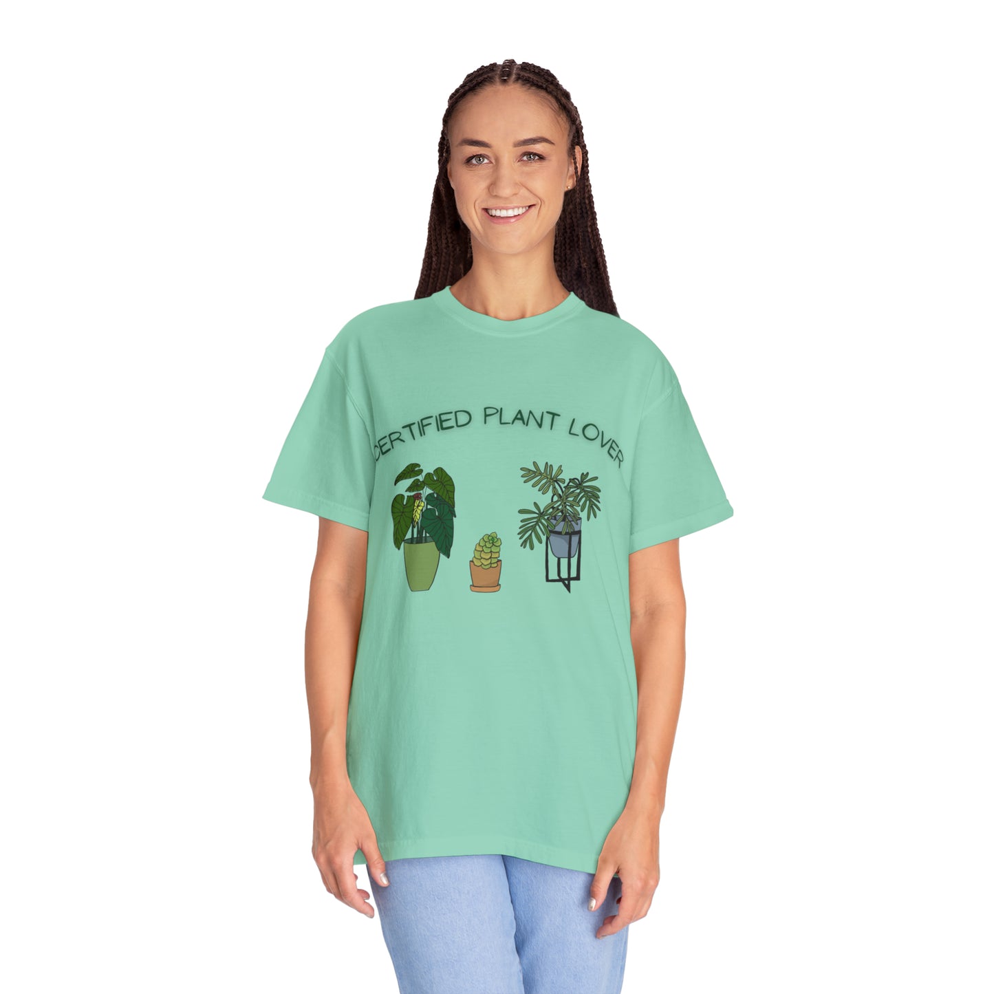 Certified Plant Lover Unisex Garment-Dyed T-shirt