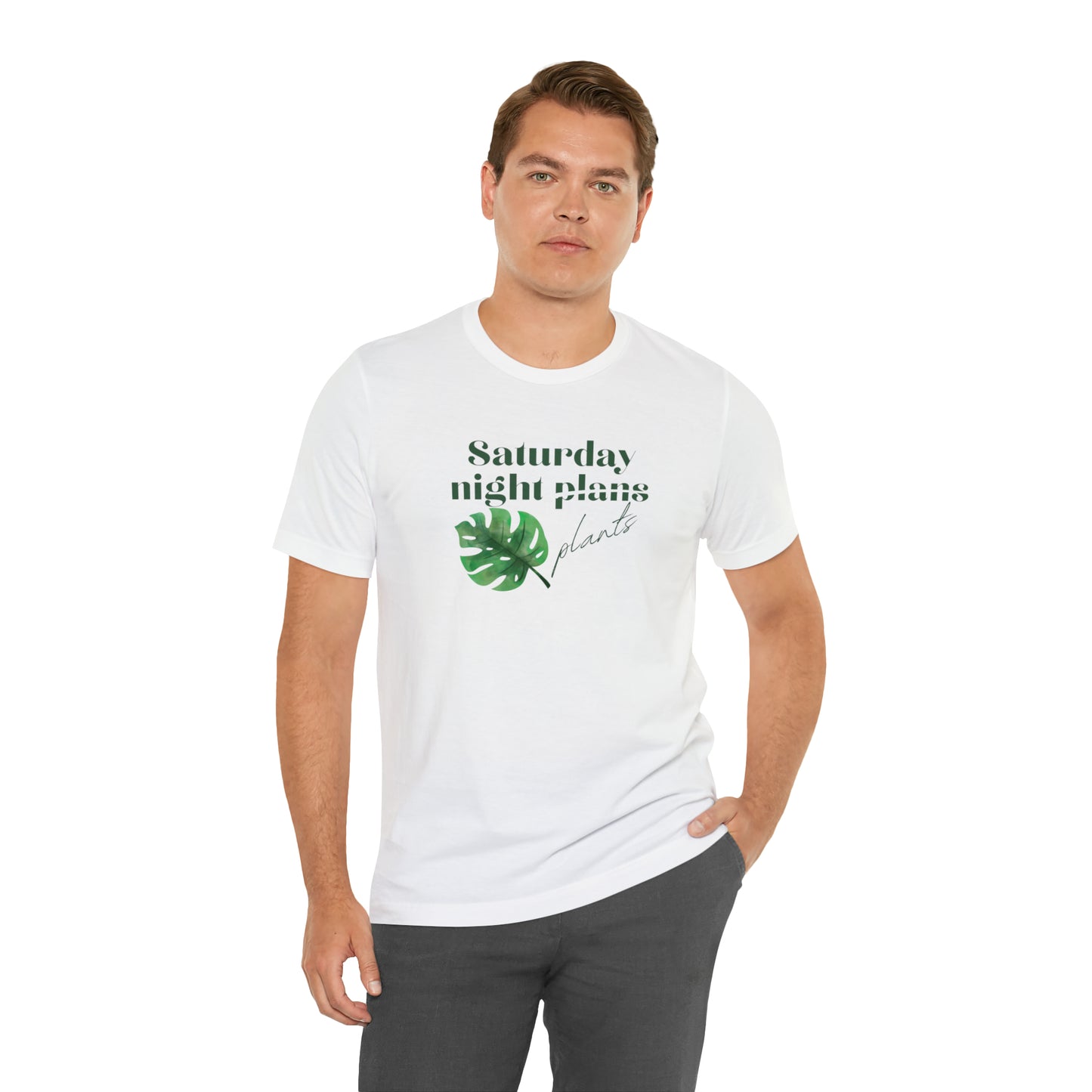 Saturday Night Plants Unisex Jersey Short Sleeve