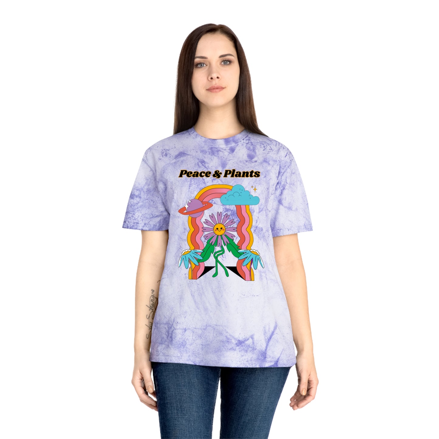 Peace & Plants Color Blast T-Shirt