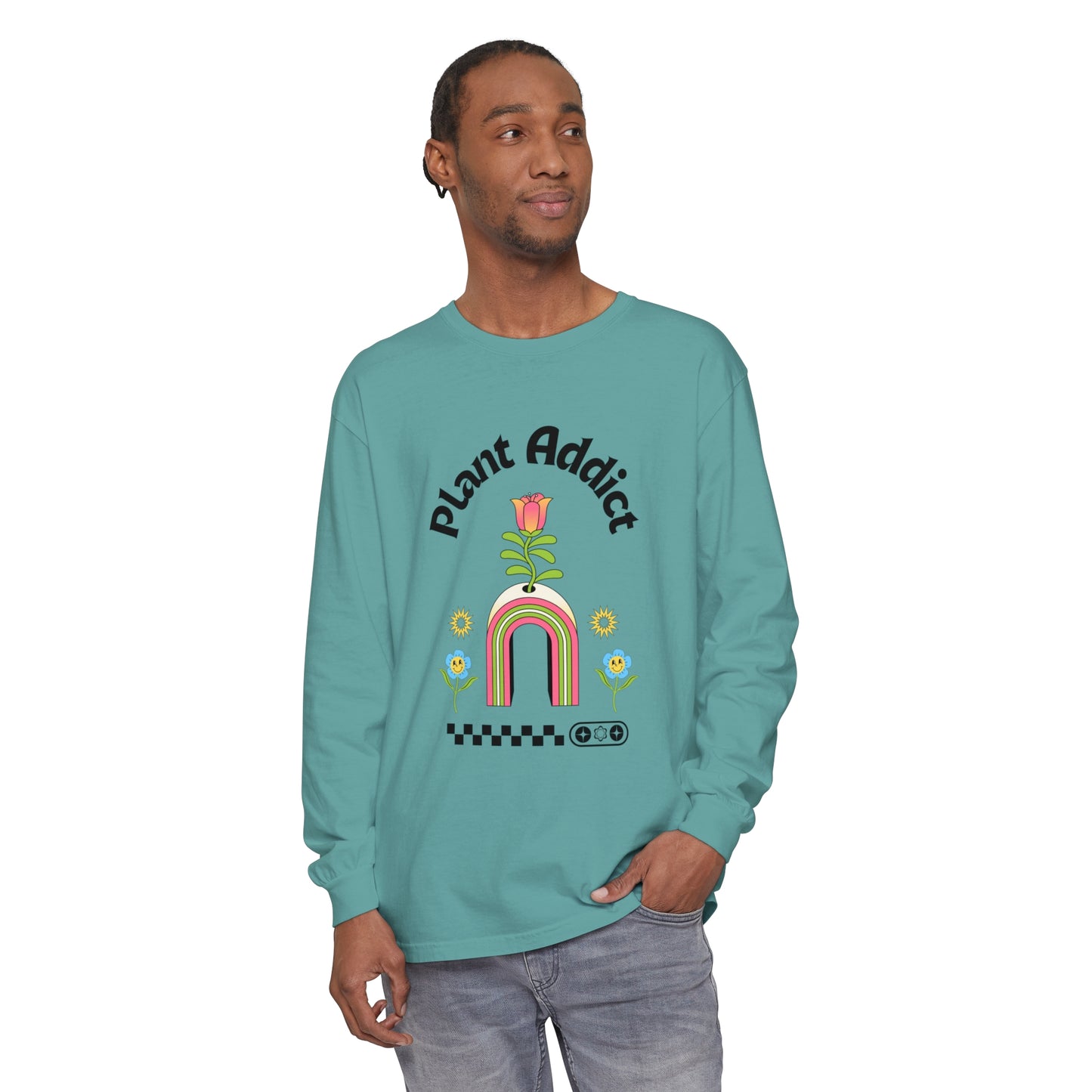 Plant Addict Garment-dyed Long Sleeve