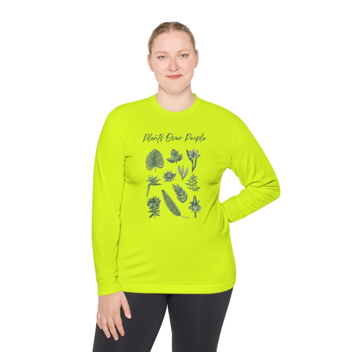 Plants Over People Unisex Lightweight Long Sleeve