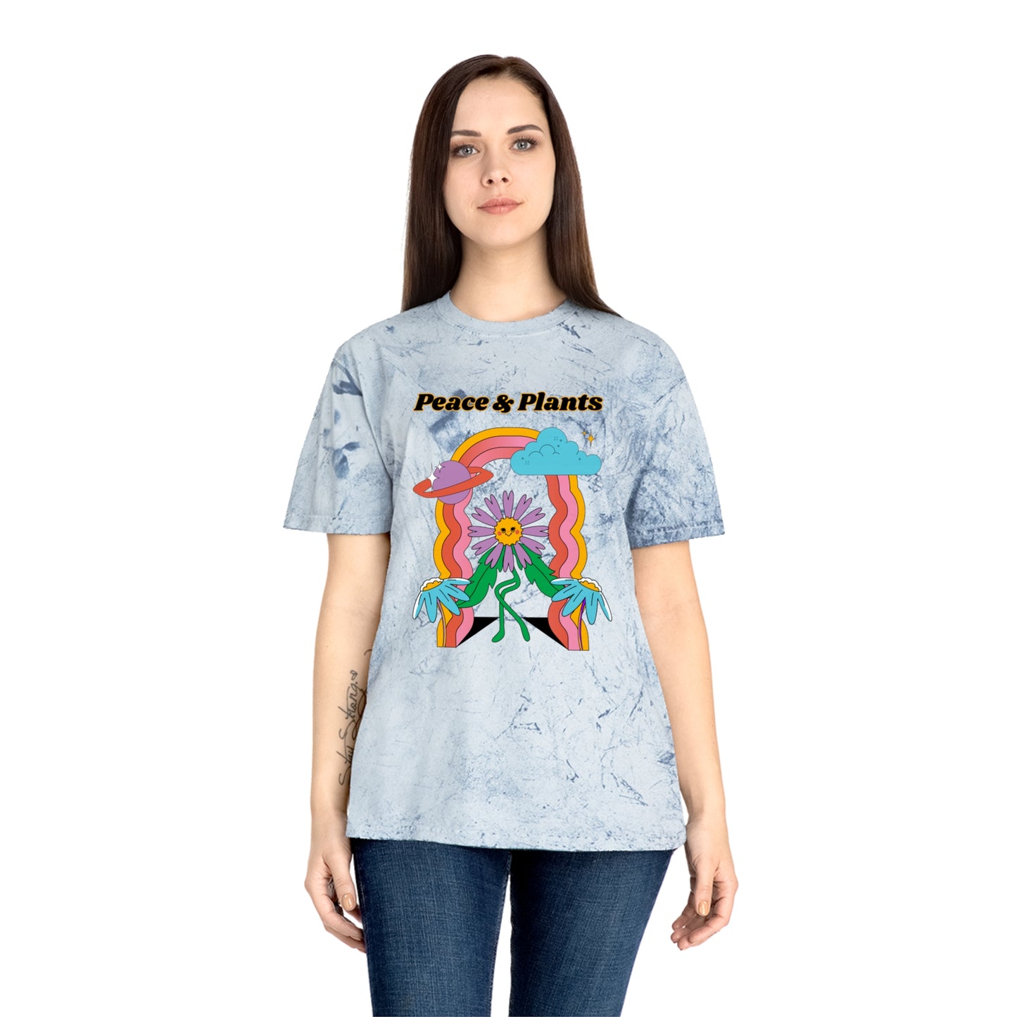 Peace & Plants Color Blast T-Shirt