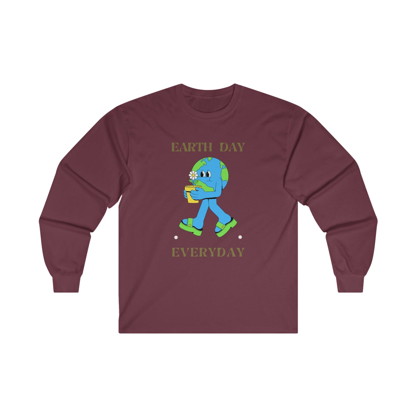 Earth Day Everyday Cotton Long Sleeve