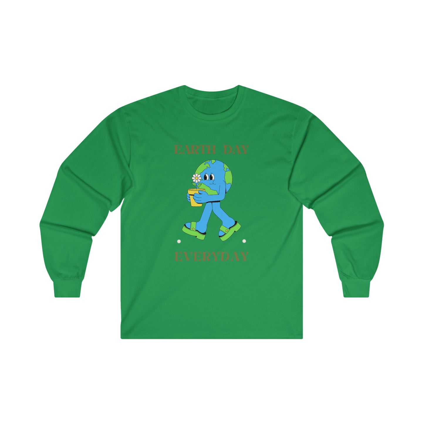 Earth Day Everyday Cotton Long Sleeve