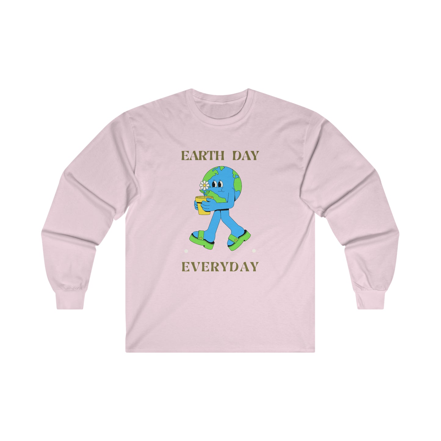Earth Day Everyday Cotton Long Sleeve