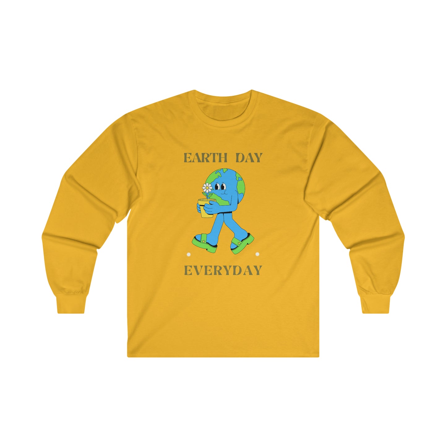 Earth Day Everyday Cotton Long Sleeve