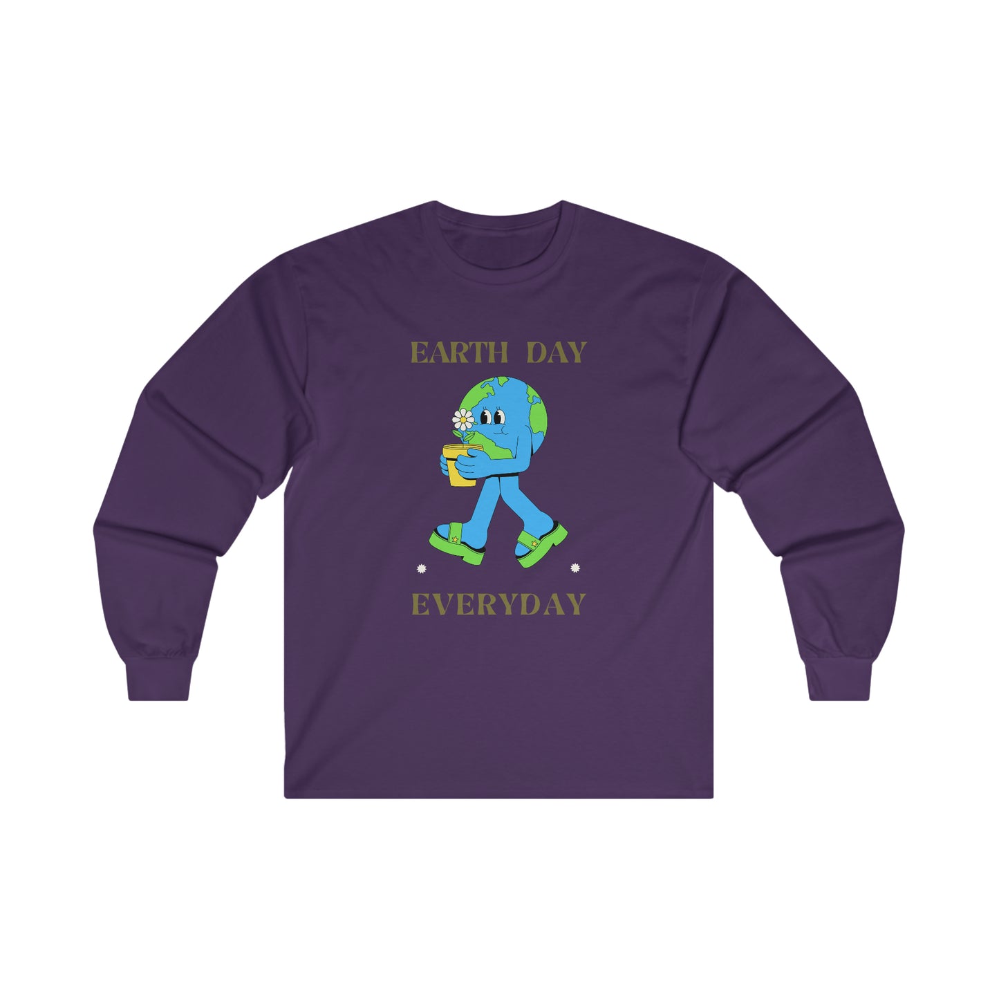 Earth Day Everyday Cotton Long Sleeve