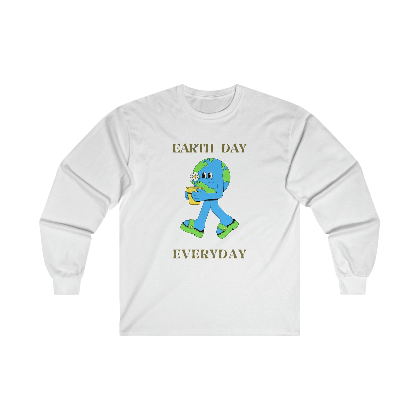 Earth Day Everyday Cotton Long Sleeve