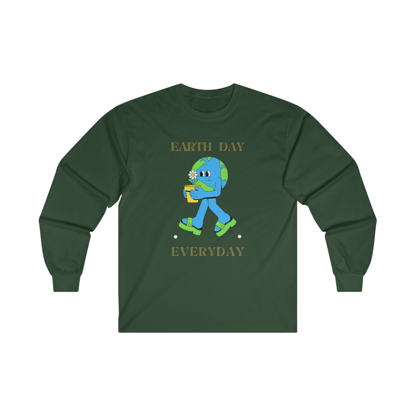 Earth Day Everyday Cotton Long Sleeve