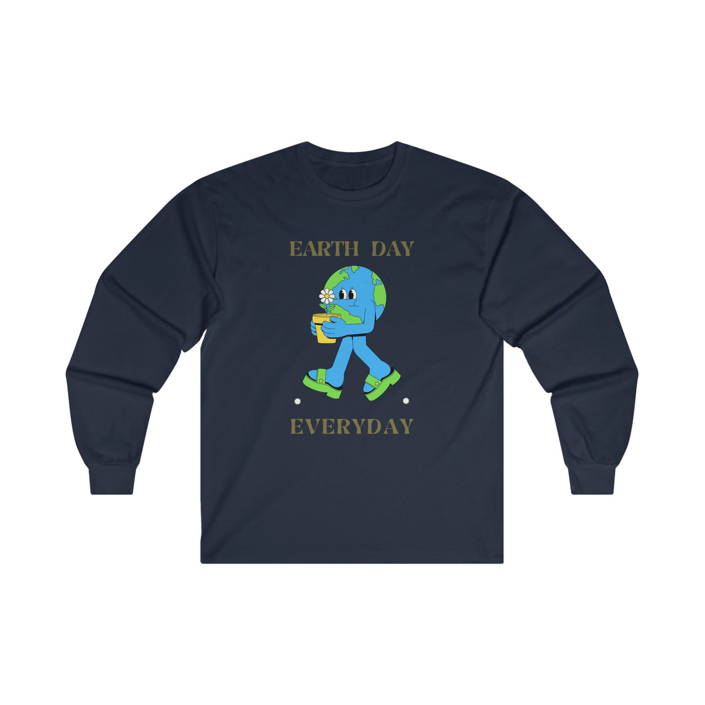 Earth Day Everyday Cotton Long Sleeve