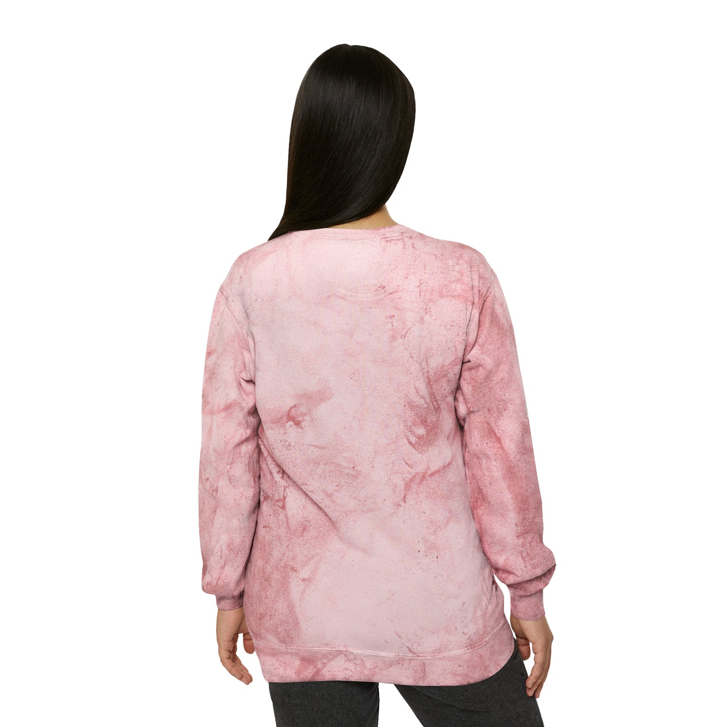 Palm Leaf Unisex Color Blast Crewneck