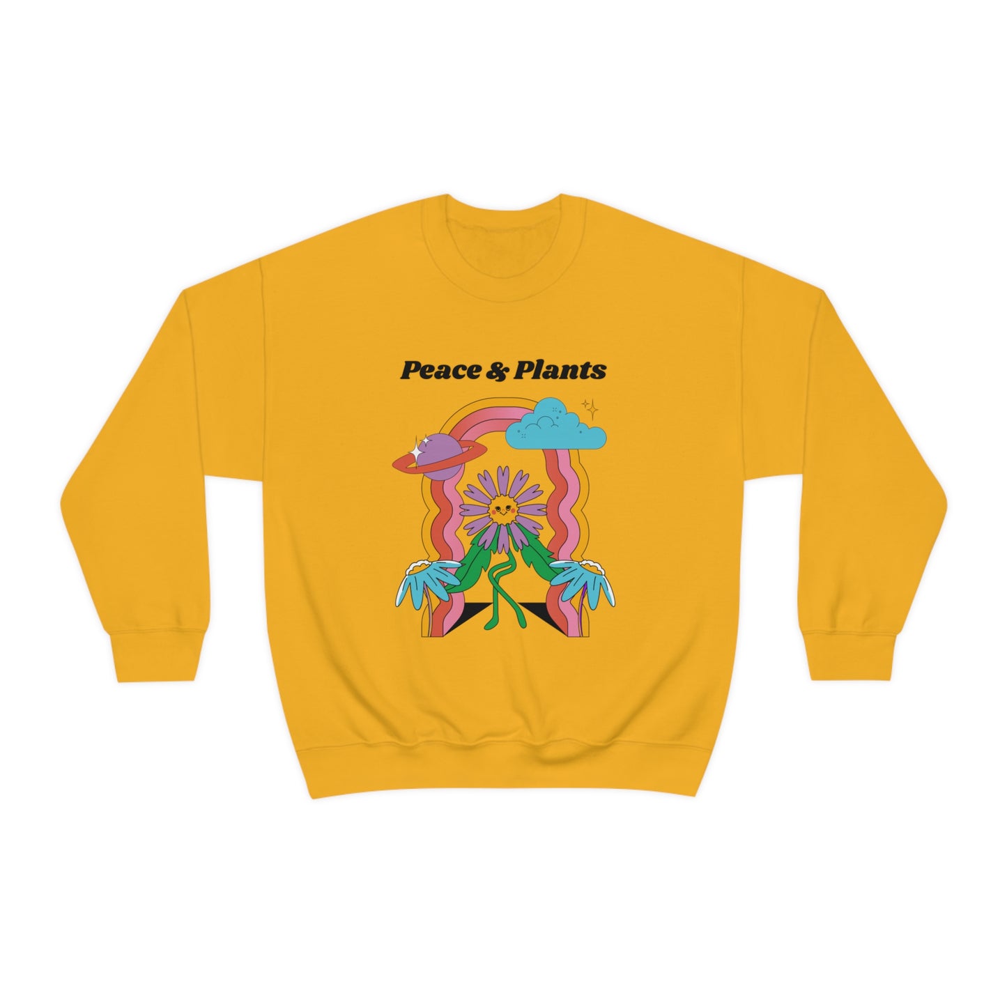 Peace & Plants Unisex Crewneck
