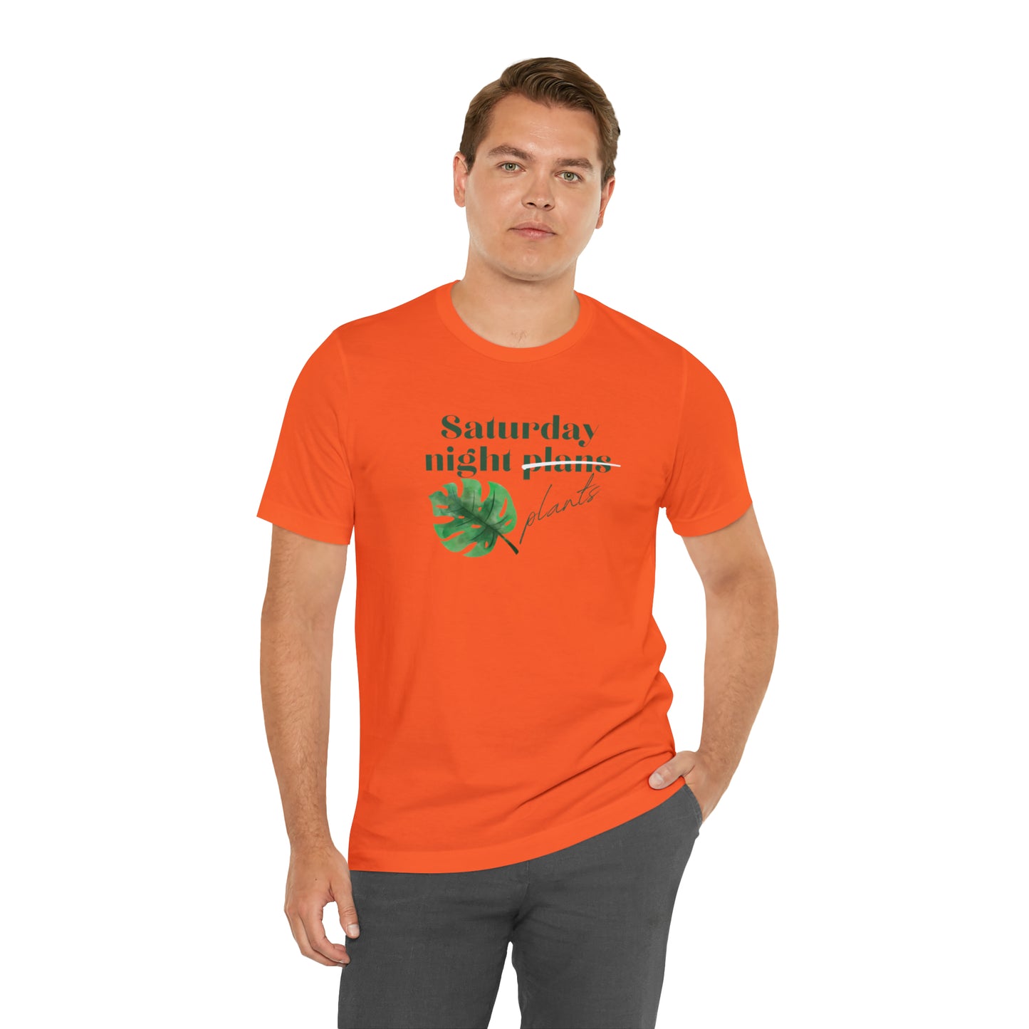 Saturday Night Plants Unisex Jersey Short Sleeve