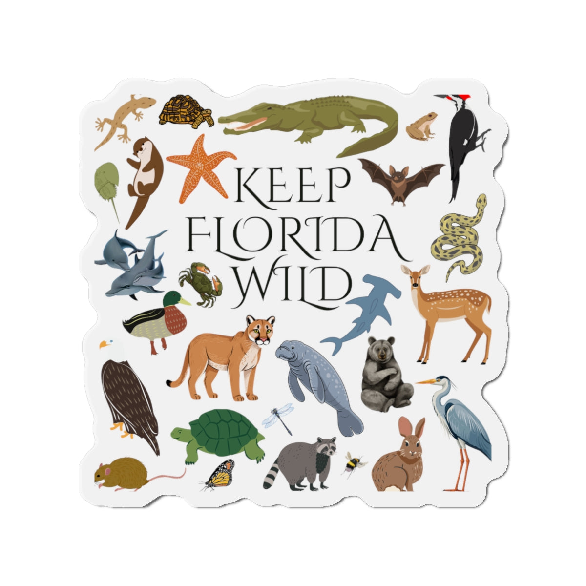 Keep Florida Wild Magnets