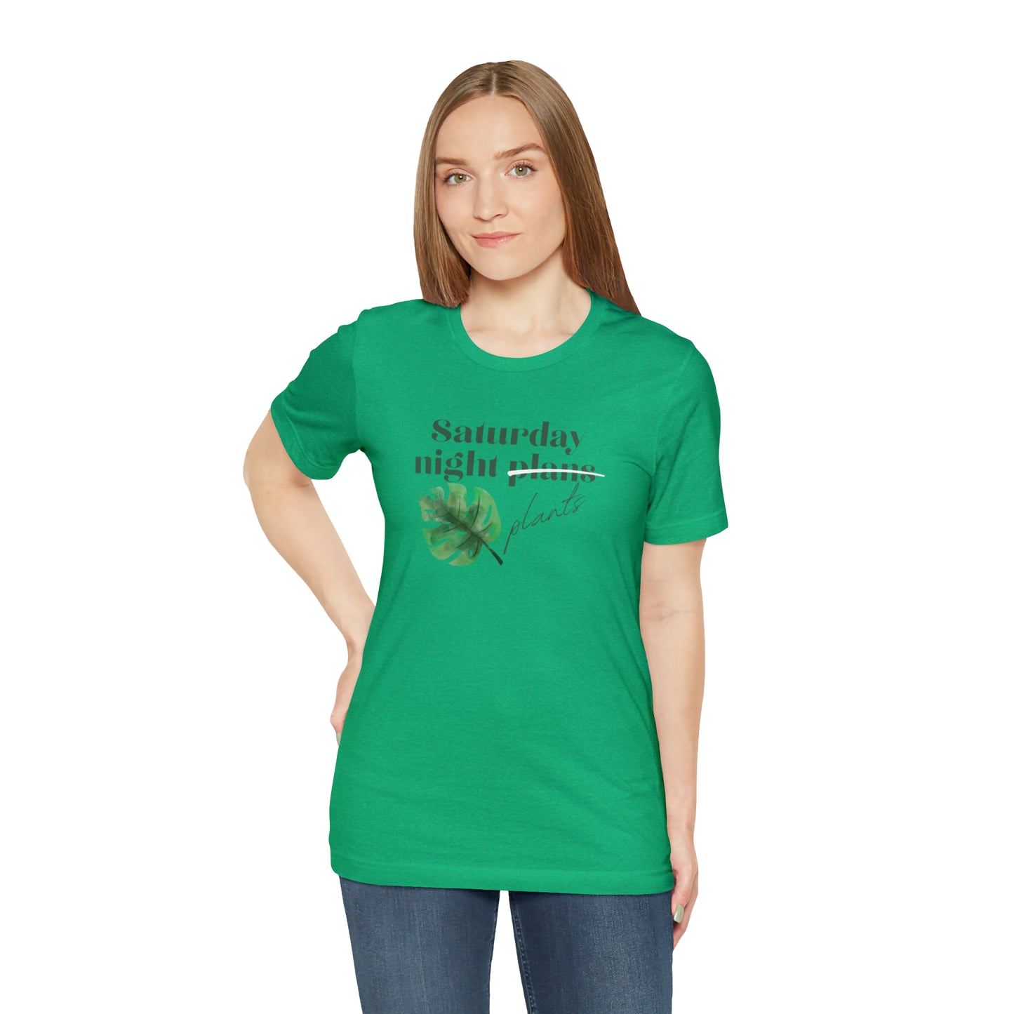 Saturday Night Plants Unisex Jersey Short Sleeve