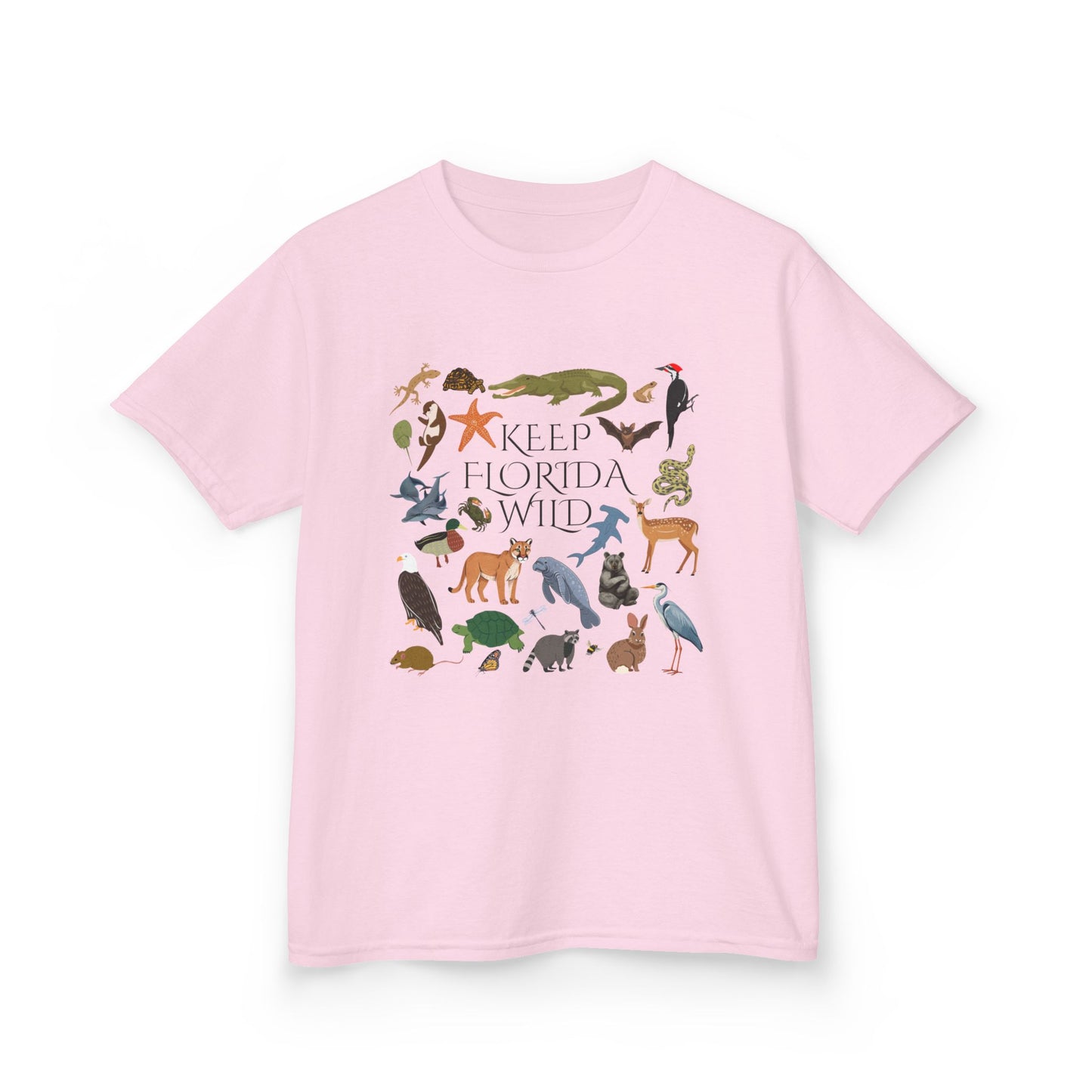 Keep Florida Wild Kids Cotton Tee
