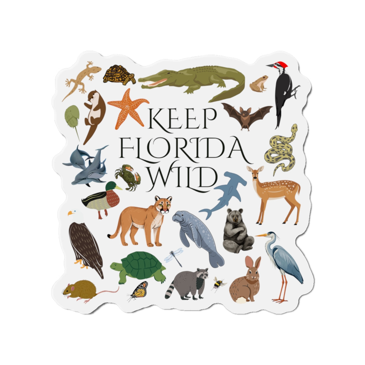 Keep Florida Wild Magnets