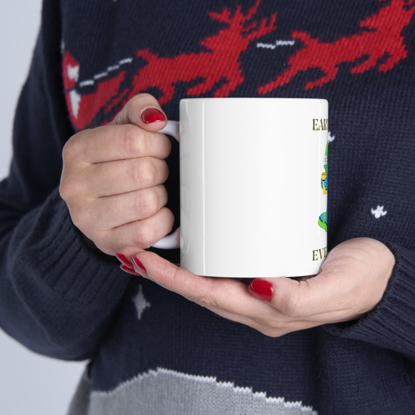 Earth Day Everyday Ceramic Mug