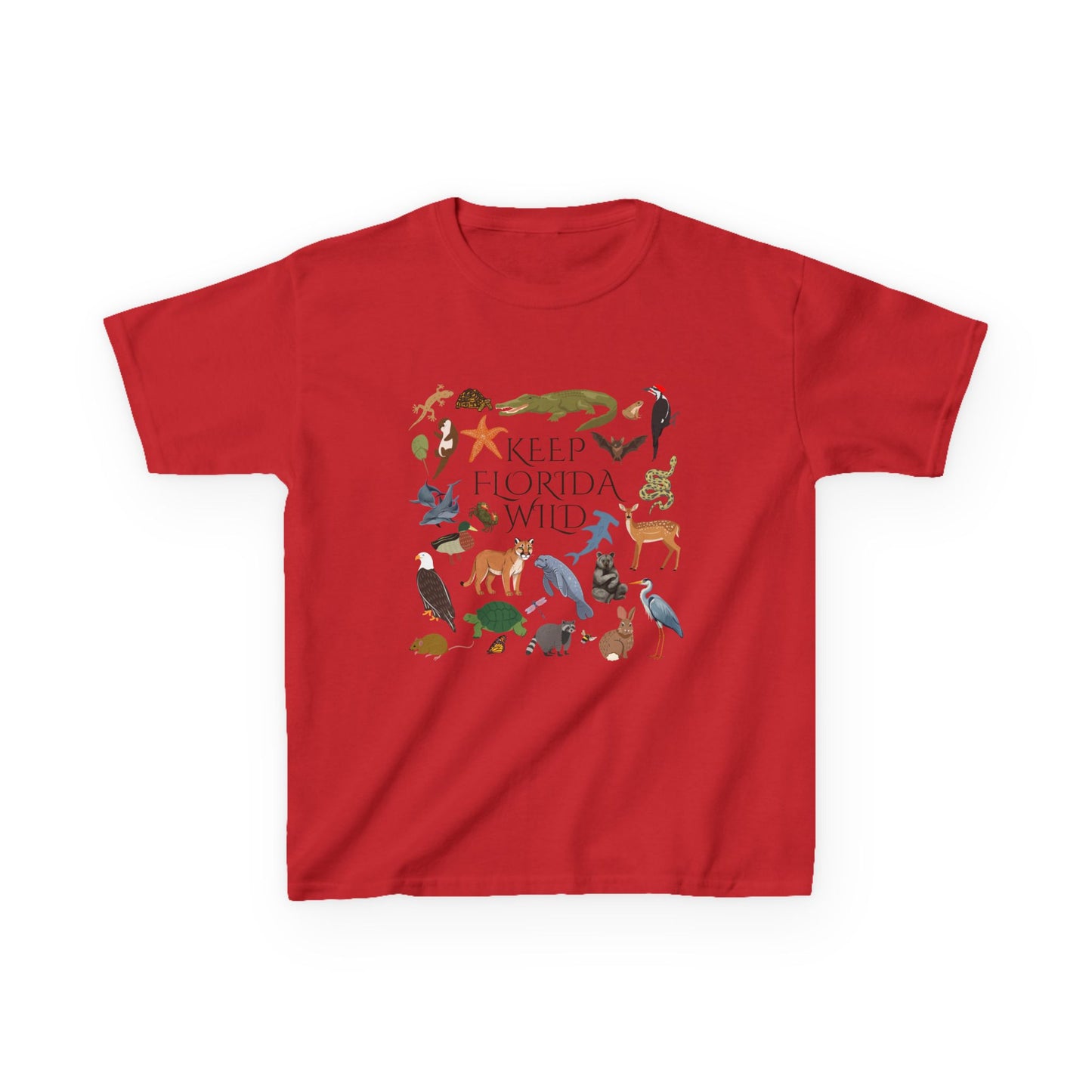 Keep Florida Wild Kids Cotton Tee