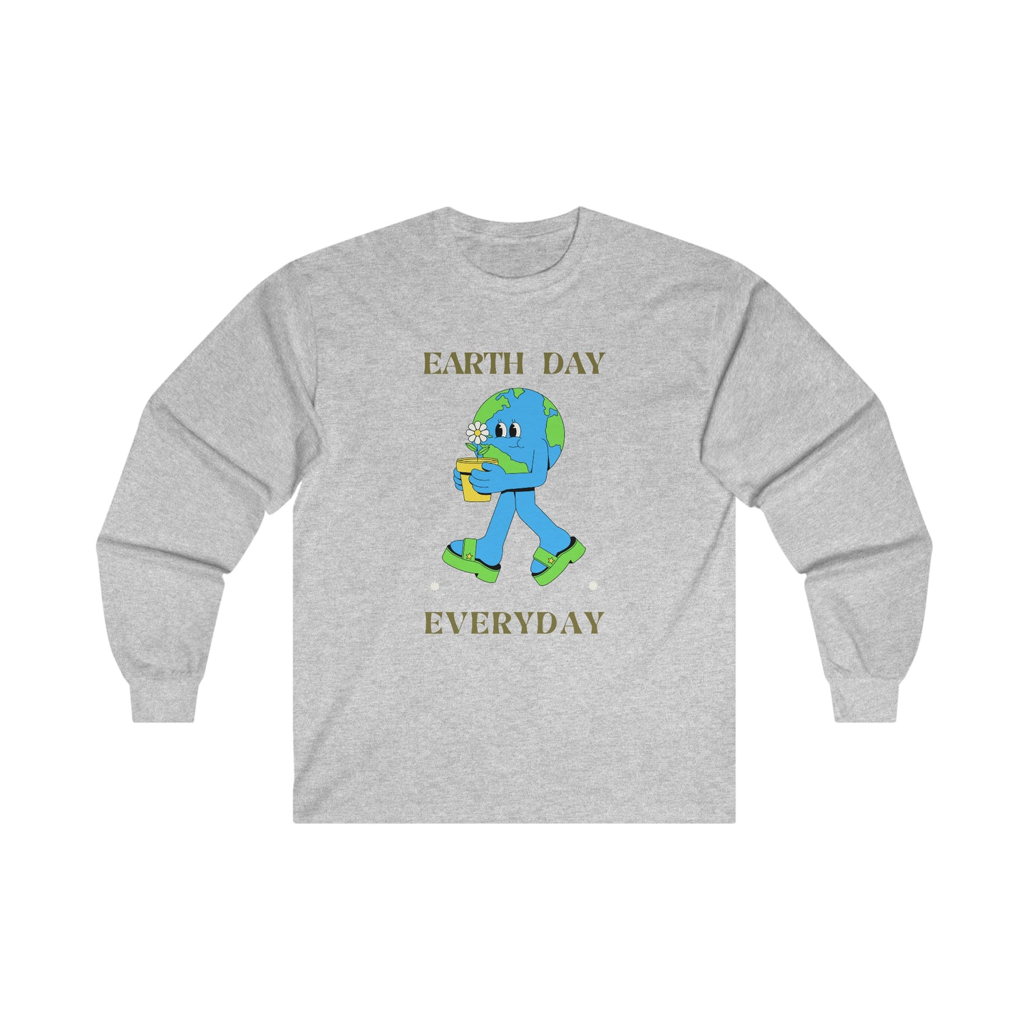 Earth Day Everyday Cotton Long Sleeve