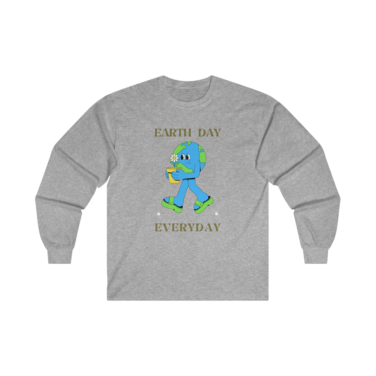 Earth Day Everyday Cotton Long Sleeve