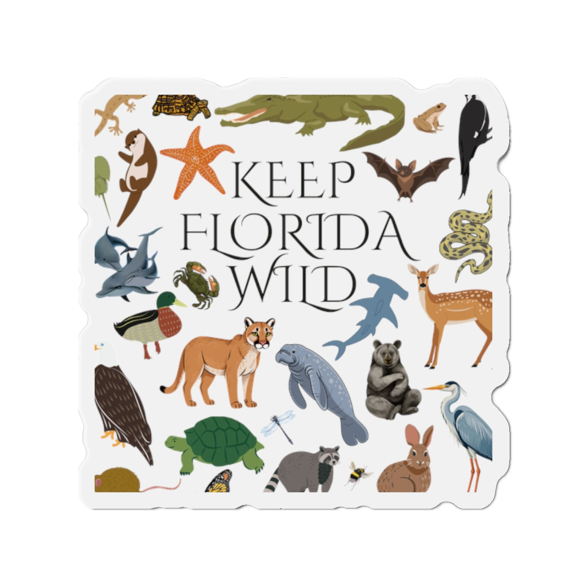 Keep Florida Wild Magnets