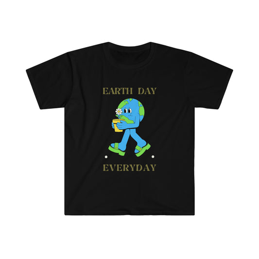Earth Day Everyday Unisex Softstyle T-Shirt