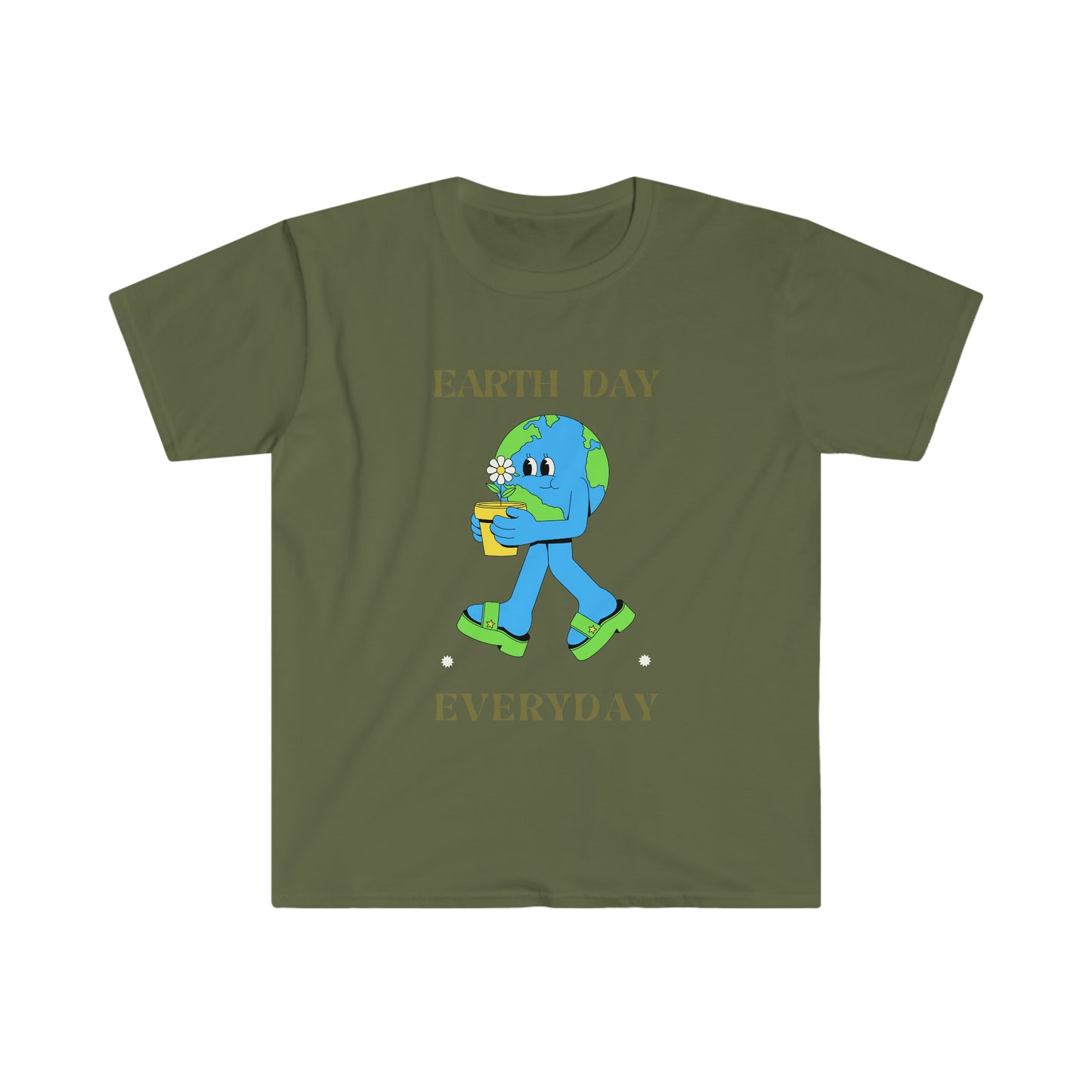 Earth Day Everyday Unisex Softstyle T-Shirt