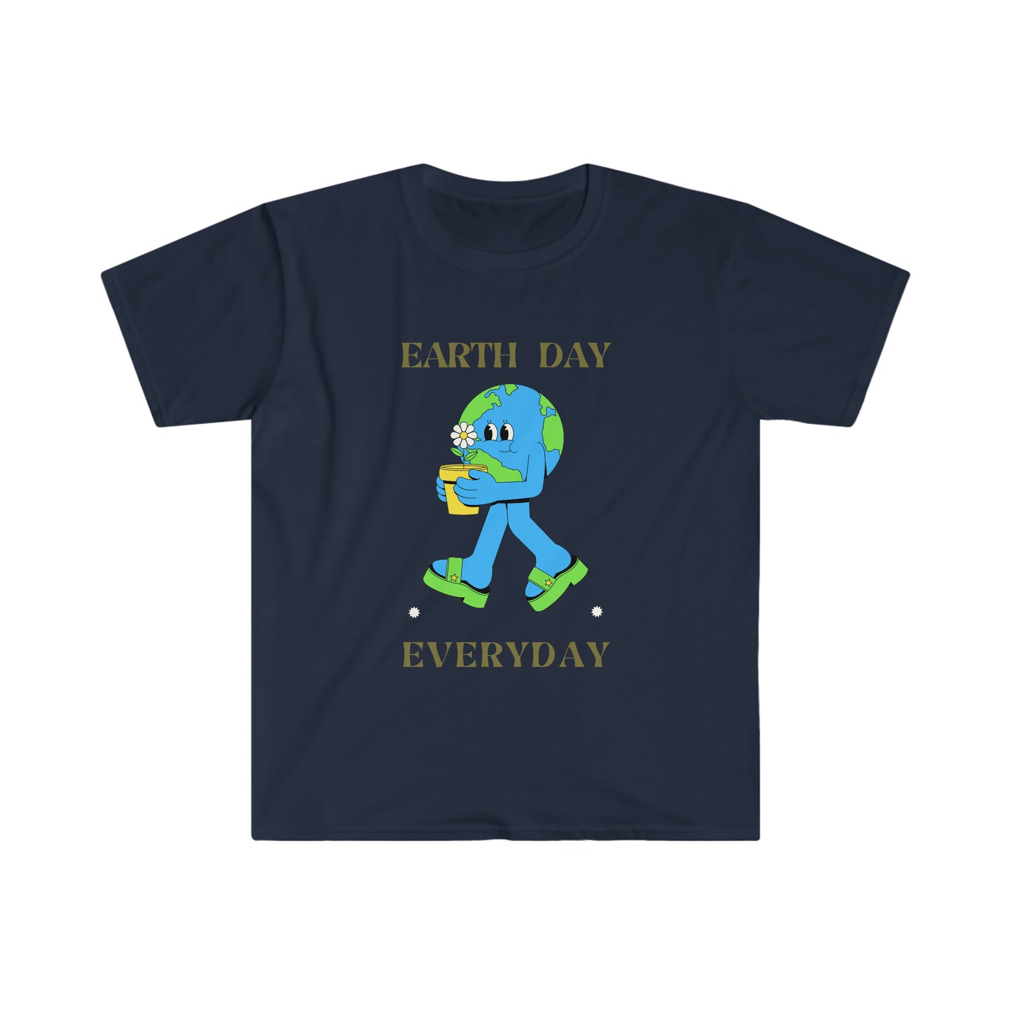 Earth Day Everyday Unisex Softstyle T-Shirt