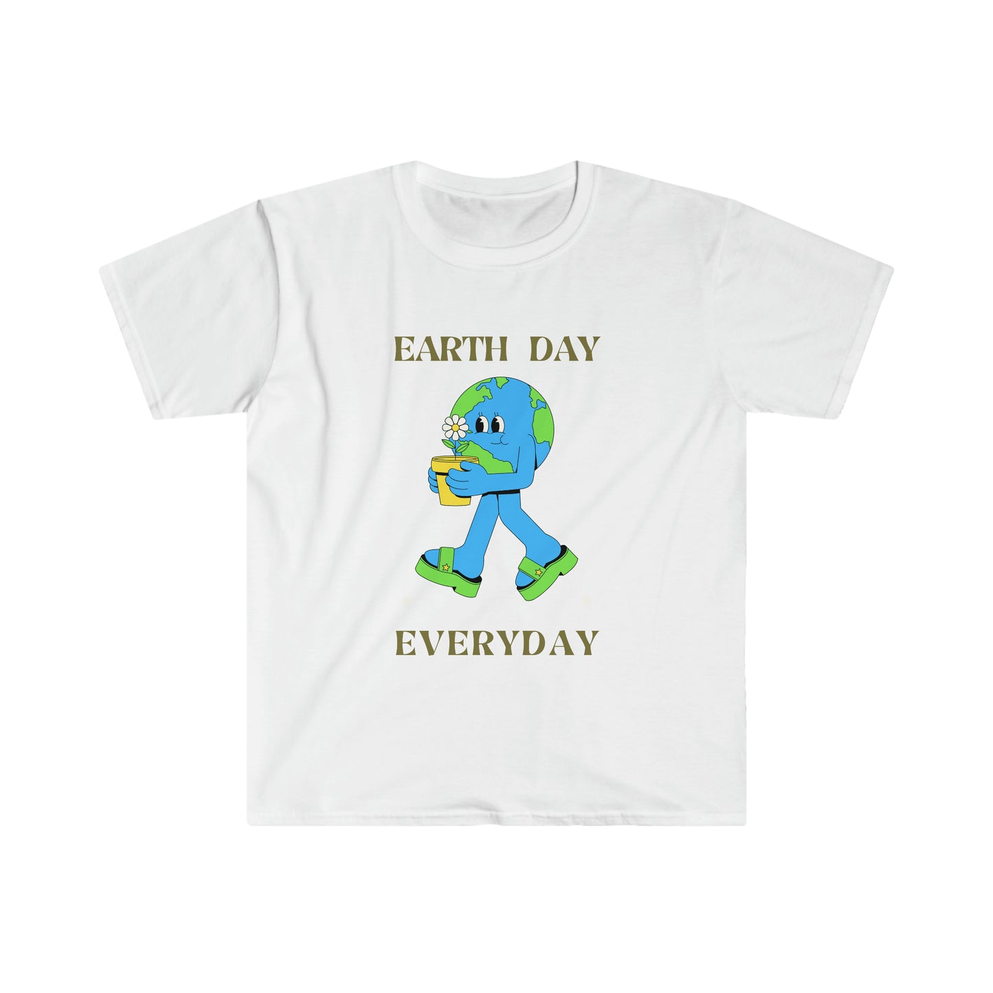 Earth Day Everyday Unisex Softstyle T-Shirt