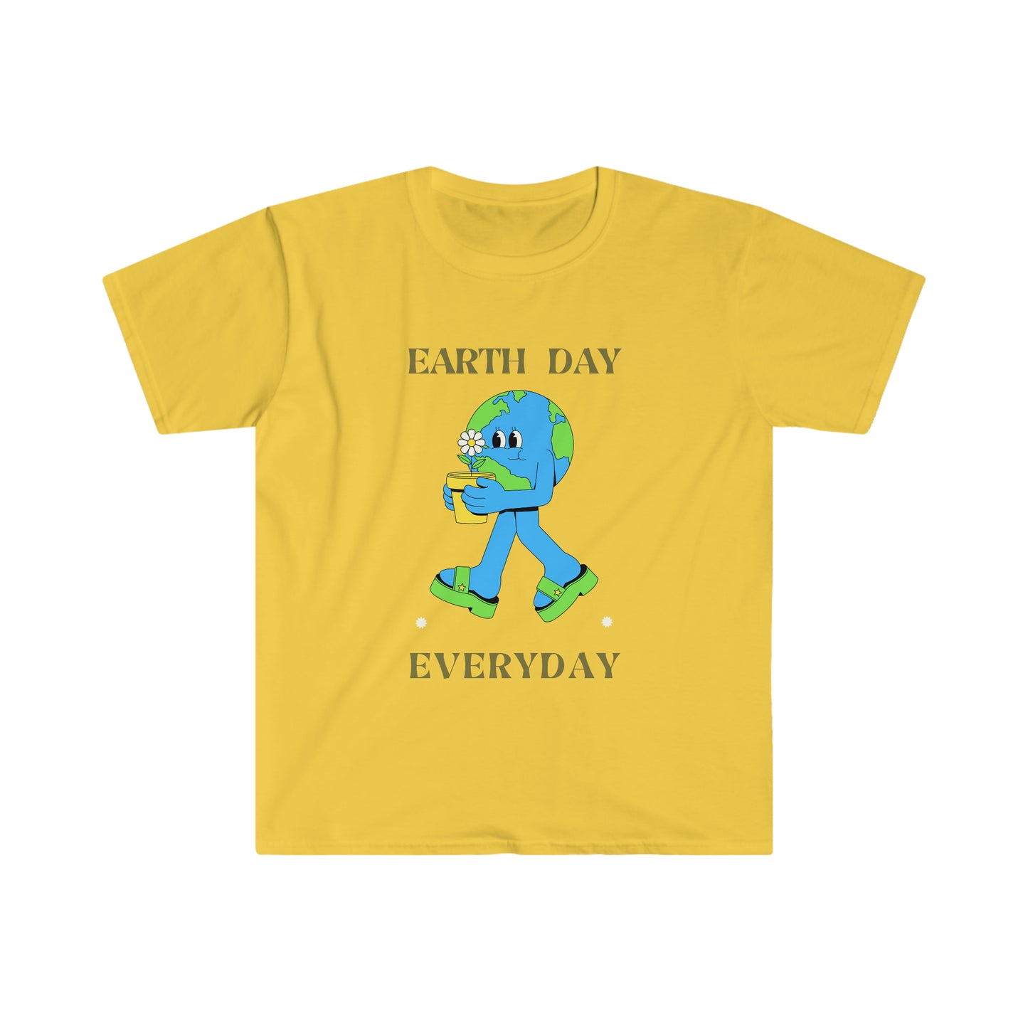 Earth Day Everyday Unisex Softstyle T-Shirt