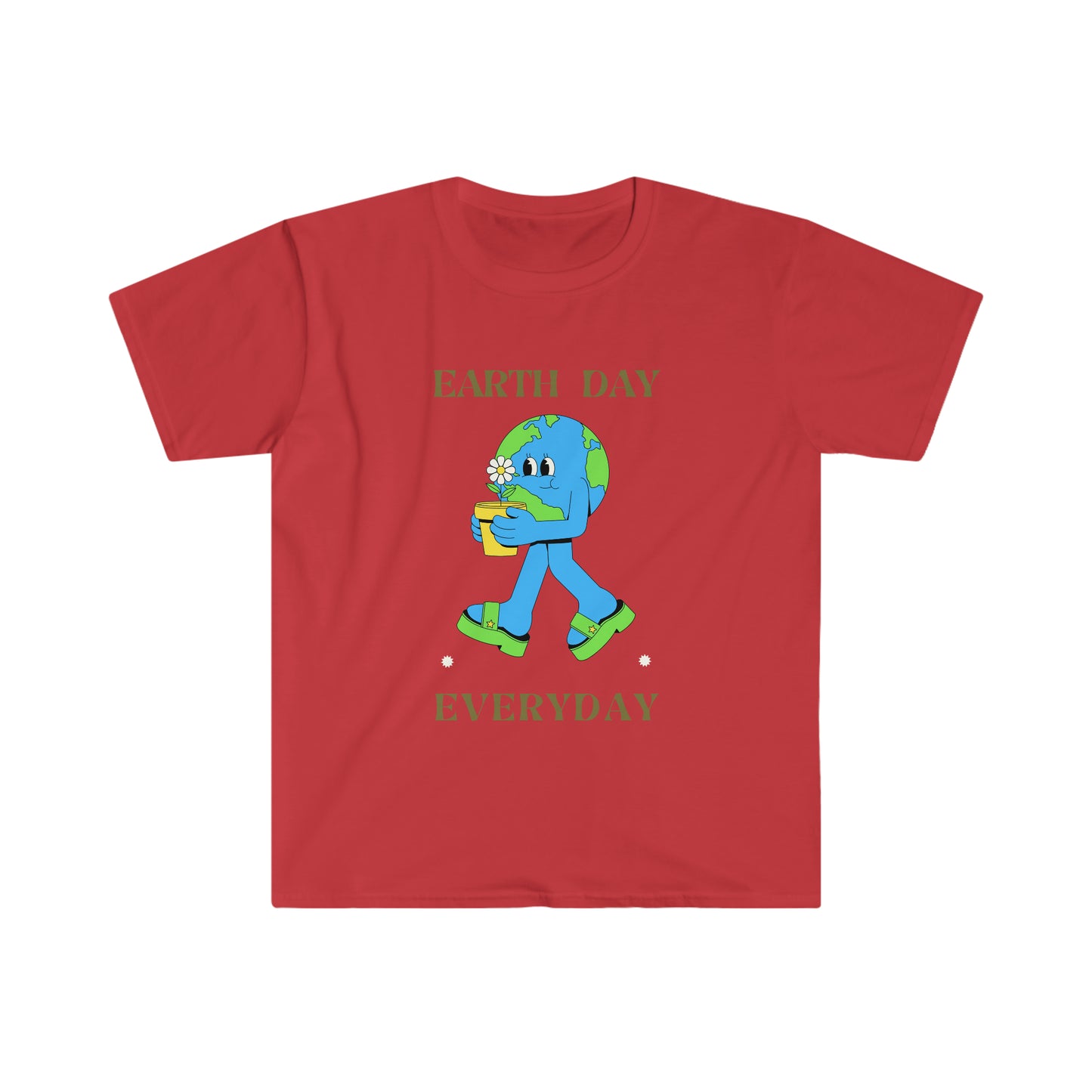 Earth Day Everyday Unisex Softstyle T-Shirt